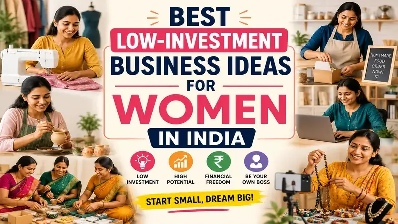 Best Low-Investment Business Ideas for Women in India Best Low-Investment Business Ideas for Women in India